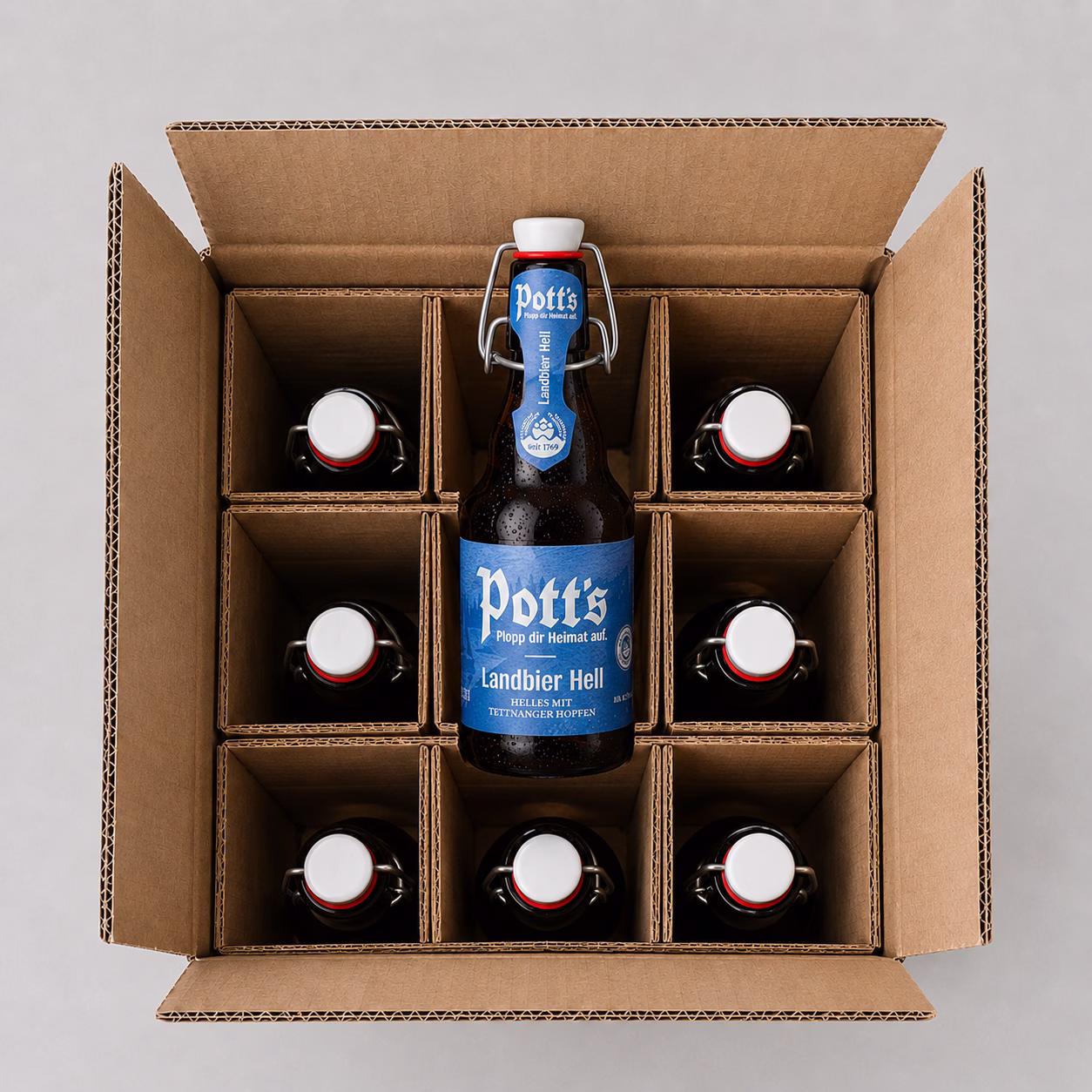 Potts - Landbier Hell Probierset 4 2026.08.20